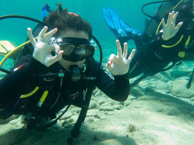open water diver athens